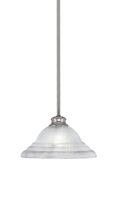 Toltec Lighting - 72-BN-5931 - One Light Pendant - Stem - Brushed Nickel
