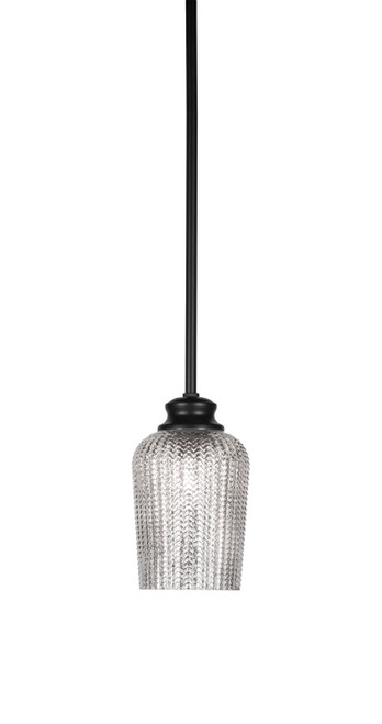 Toltec Lighting - 72-MB-4253 - One Light Pendant - Cordova - Matte Black