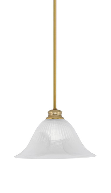 Toltec Lighting - 72-NAB-5831 - One Light Pendant - Stem - New Age Brass