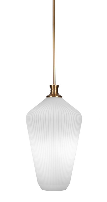Toltec Lighting - 73-NAB-4651 - One Light Pendant - Carina - New Age Brass