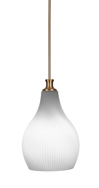Toltec Lighting - 73-NAB-4661 - One Light Pendant - Carina - New Age Brass