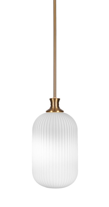 Toltec Lighting - 74-NAB-4601 - One Light Pendant - Carina - New Age Brass