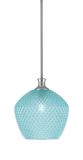 Toltec Lighting - 75-BN-4925 - One Light Pendant - Zola - Brushed Nickel