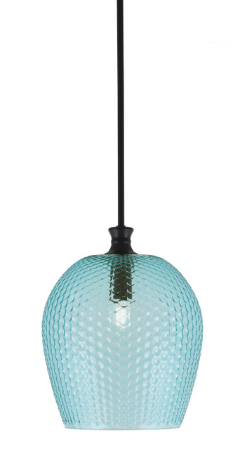 Toltec Lighting - 75-MB-4205 - One Light Pendant - Zola - Matte Black