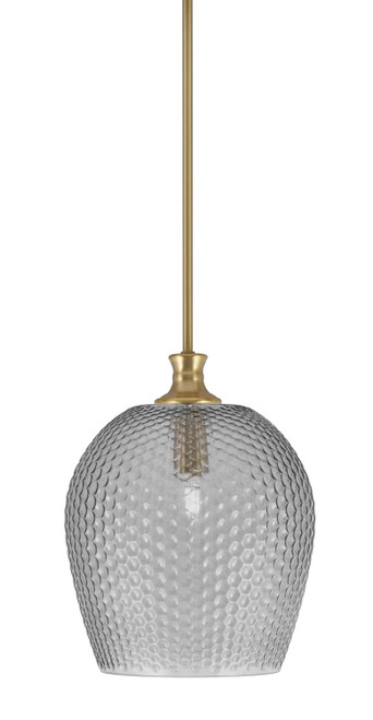 Toltec Lighting - 75-NAB-4202 - One Light Pendant - Zola - New Age Brass