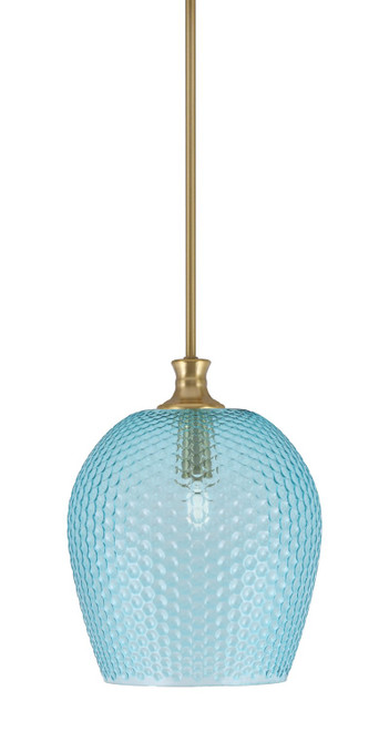 Toltec Lighting - 75-NAB-4205 - One Light Pendant - Zola - New Age Brass