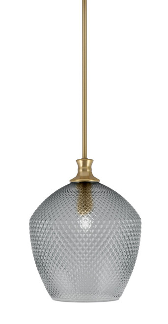 Toltec Lighting - 75-NAB-4222 - One Light Pendant - Zola - New Age Brass