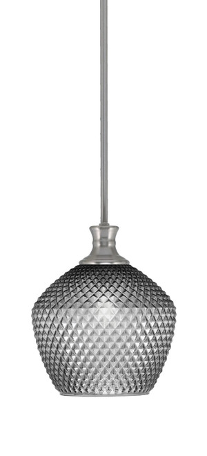 Toltec Lighting - 76-BN-4922 - One Light Pendant - Zola - Brushed Nickel