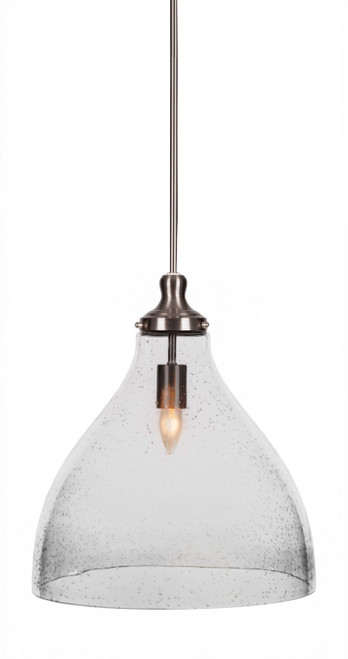 Toltec Lighting - 77-BN-4740 - One Light Pendant - Juno - Brushed Nickel