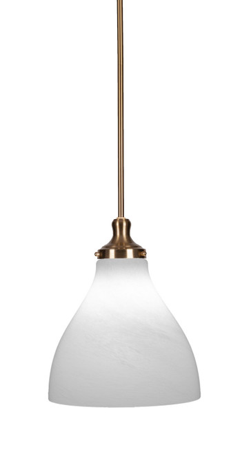 Toltec Lighting - 79-NAB-4721 - One Light Pendant - Juno - New Age Brass