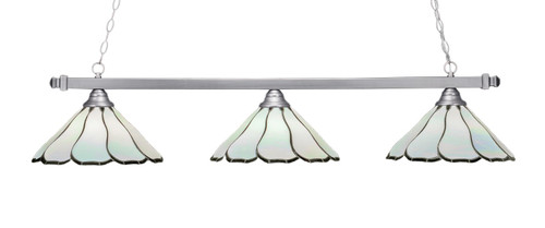 Toltec Lighting - 803-BN-912 - Three Light Bar - Square - Brushed Nickel