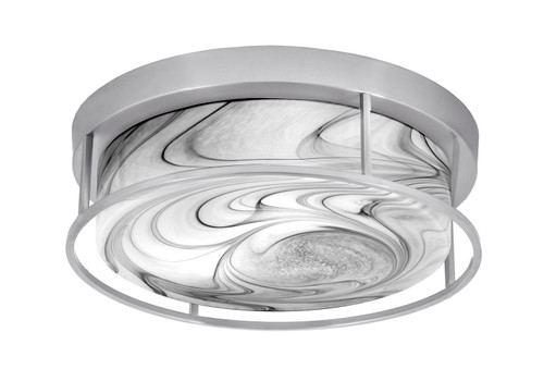 Toltec Lighting - 816-BN-9 - Three Light Flush Mount - Flush Mounts - Brushed Nickel
