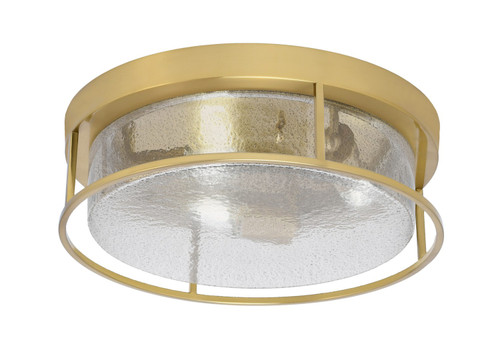 Toltec Lighting - 816-NAB-2 - Three Light Flush Mount - Flush Mounts - New Age Brass