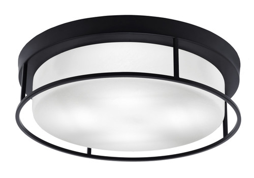 Toltec Lighting - 818-MB-1 - Four Light Flush Mount - Flush Mounts - Matte Black