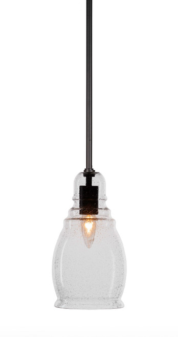 Toltec Lighting - 81-MB-4550 - One Light Pendant - Palisade - Matte Black