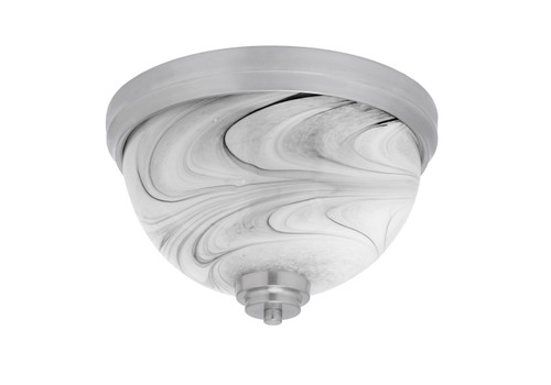 Toltec Lighting - 822-BN-9 - Two Light Flush Mount - Flush Mounts - Brushed Nickel
