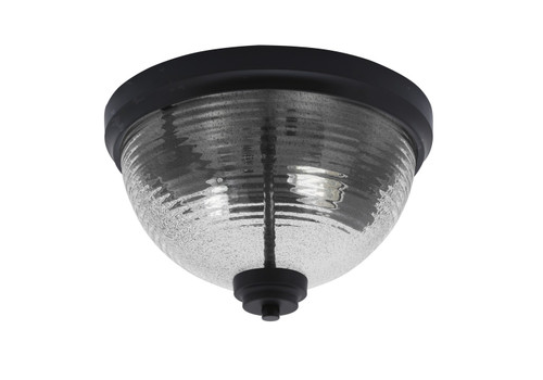 Toltec Lighting - 822-MB-7 - Two Light Flush Mount - Flush Mounts - Matte Black