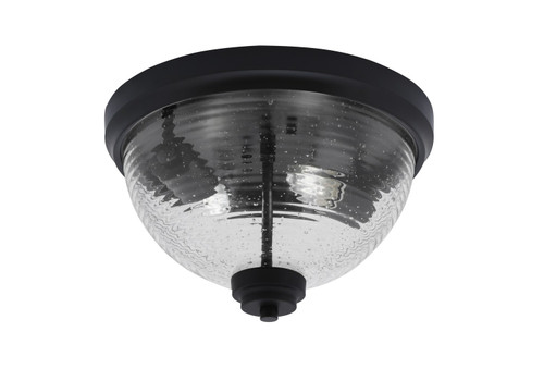 Toltec Lighting - 822-MB-8 - Two Light Flush Mount - Flush Mounts - Matte Black