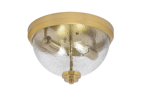 Toltec Lighting - 822-NAB-2 - Two Light Flush Mount - Flush Mounts - New Age Brass