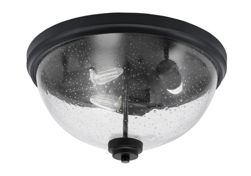 Toltec Lighting - 826-MB-0 - Three Light Flush Mount - Flush Mounts - Matte Black