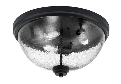 Toltec Lighting - 826-MB-2 - Three Light Flush Mount - Flush Mounts - Matte Black