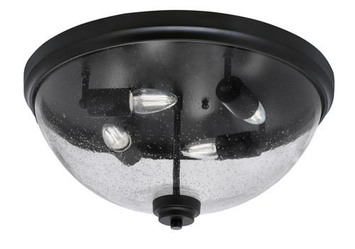 Toltec Lighting - 828-MB-0 - Four Light Flush Mount - Flush Mounts - Matte Black