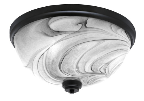 Toltec Lighting - 828-MB-9 - Four Light Flush Mount - Flush Mounts - Matte Black