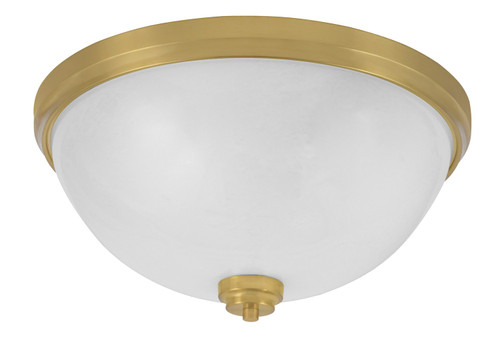 Toltec Lighting - 828-NAB-1 - Four Light Flush Mount - Flush Mounts - New Age Brass