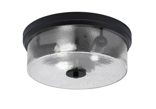 Toltec Lighting - 834-MB-2 - Three Light Flush Mount - Flush Mounts - Matte Black