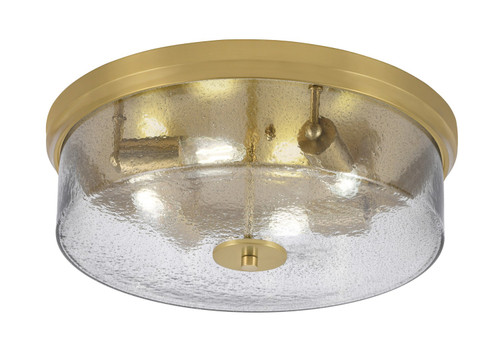 Toltec Lighting - 837-NAB-2 - Four Light Flush Mount - Flush Mounts - New Age Brass