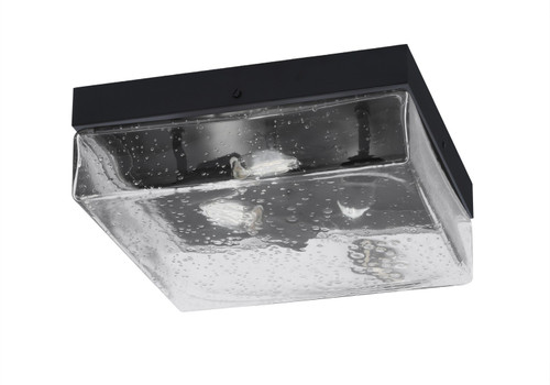 Toltec Lighting - 842-MB-0 - Three Light Flush Mount - Flush Mounts - Matte Black