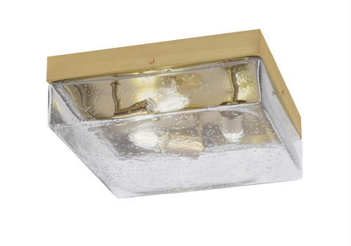 Toltec Lighting - 842-NAB-0 - Three Light Flush Mount - Flush Mounts - New Age Brass