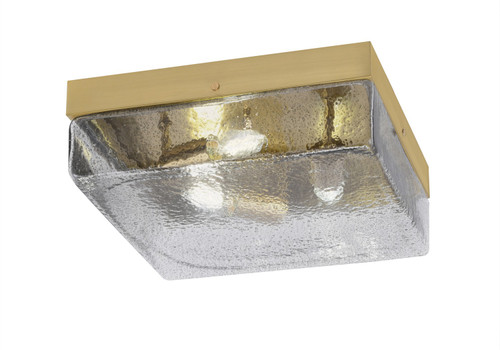 Toltec Lighting - 842-NAB-2 - Three Light Flush Mount - Flush Mounts - New Age Brass