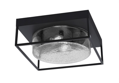 Toltec Lighting - 852-MB-2 - Two Light Flush Mount - Flush Mounts - Matte Black