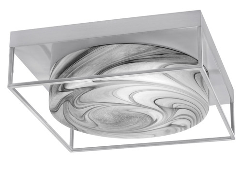 Toltec Lighting - 856-BN-9 - Three Light Flush Mount - Flush Mounts - Brushed Nickel