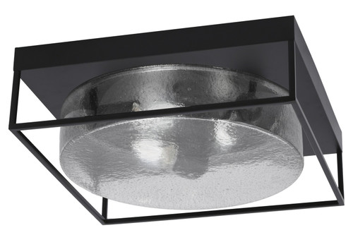 Toltec Lighting - 856-MB-2 - Three Light Flush Mount - Flush Mounts - Matte Black