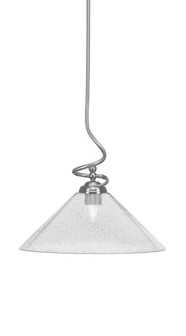 Toltec Lighting - 900-BN-2162 - One Light Pendant - Capri - Brushed Nickel