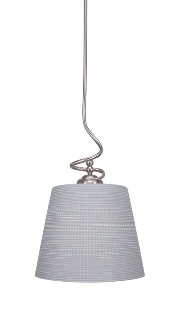 Toltec Lighting - 900-BN-4082 - One Light Pendant - Capri - Brushed Nickel
