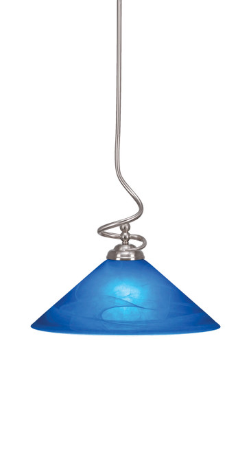 Toltec Lighting - 900-BN-415 - One Light Pendant - Capri - Brushed Nickel