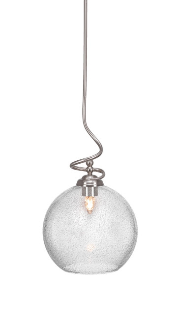 Toltec Lighting - 900-BN-4372 - One Light Pendant - Capri - Brushed Nickel