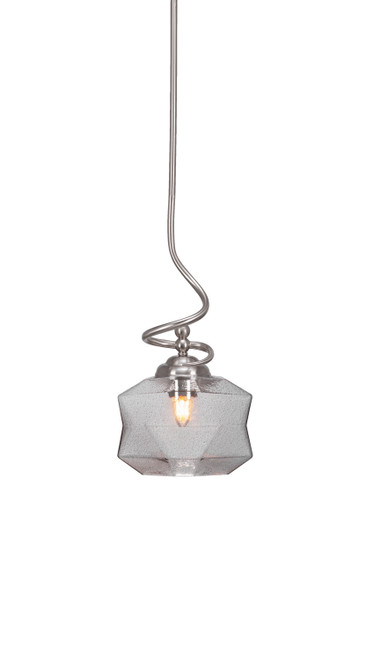 Toltec Lighting - 900-BN-4492 - One Light Pendant - Capri - Brushed Nickel