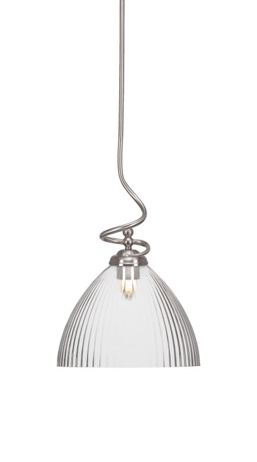 Toltec Lighting - 900-BN-4630 - One Light Pendant - Capri - Brushed Nickel