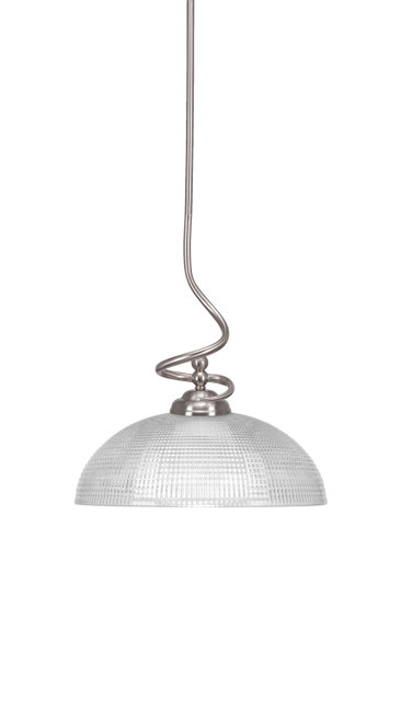 Toltec Lighting - 900-BN-540 - One Light Pendant - Capri - Brushed Nickel