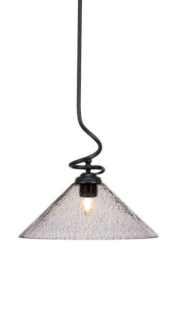 Toltec Lighting - 900-MB-2162 - One Light Pendant - Capri - Matte Black