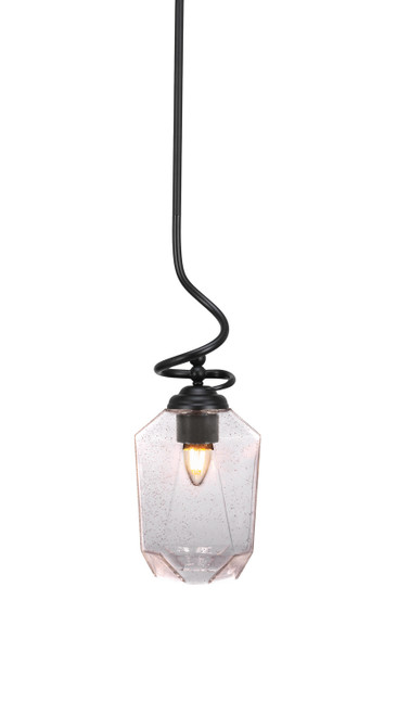 Toltec Lighting - 900-MB-4460 - One Light Pendant - Capri - Matte Black