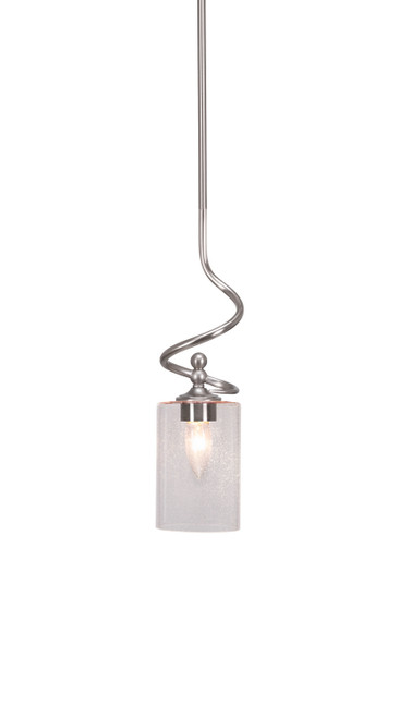 Toltec Lighting - 901-BN-300 - One Light Mini Pendant - Capri - Brushed Nickel