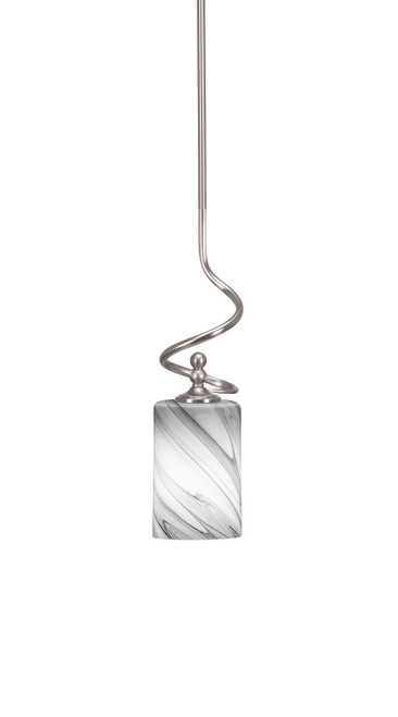 Toltec Lighting - 901-BN-3009 - One Light Mini Pendant - Capri - Brushed Nickel