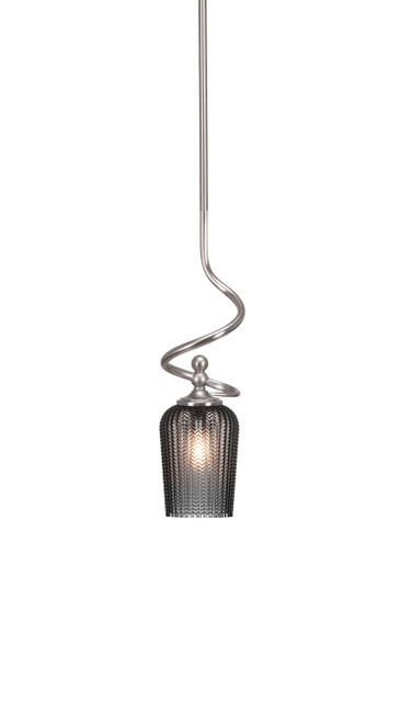 Toltec Lighting - 901-BN-4252 - One Light Mini Pendant - Capri - Brushed Nickel