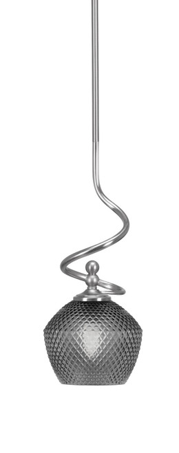 Toltec Lighting - 901-BN-4622 - One Light Mini Pendant - Capri - Brushed Nickel
