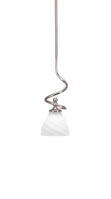 Toltec Lighting - 901-BN-4761 - One Light Mini Pendant - Capri - Brushed Nickel